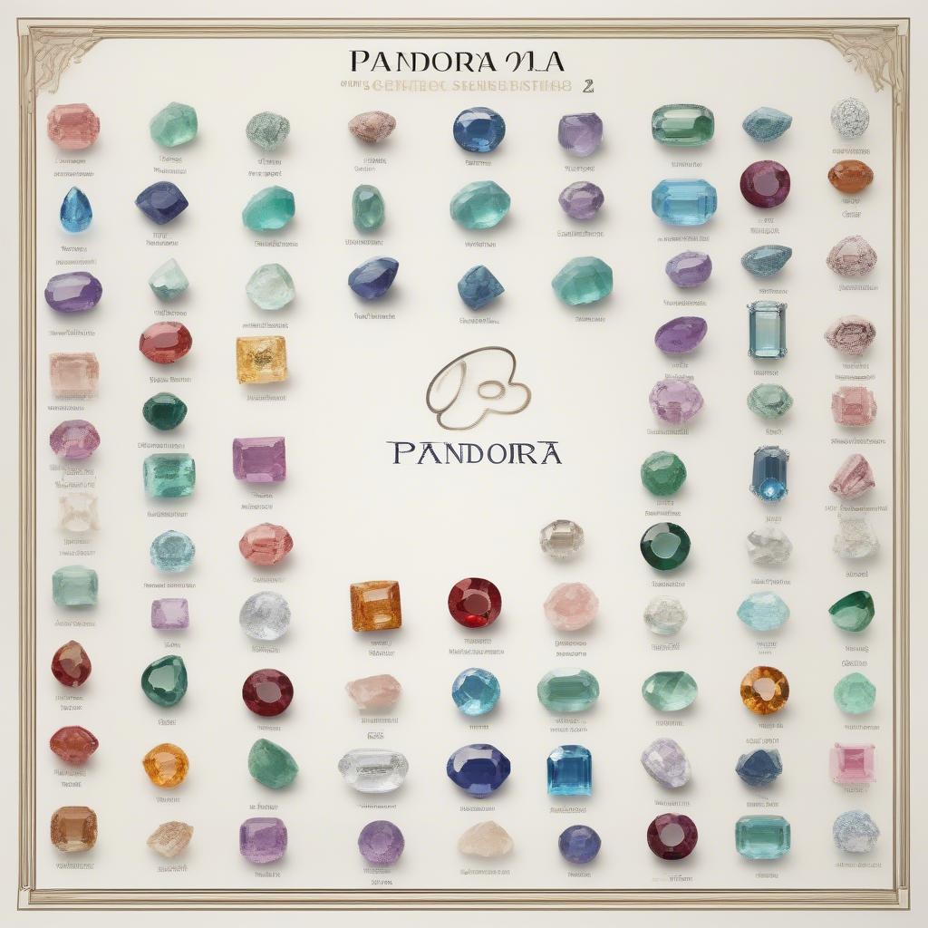 Cách chọn đá quý Pandora phù hợp với bản mệnh