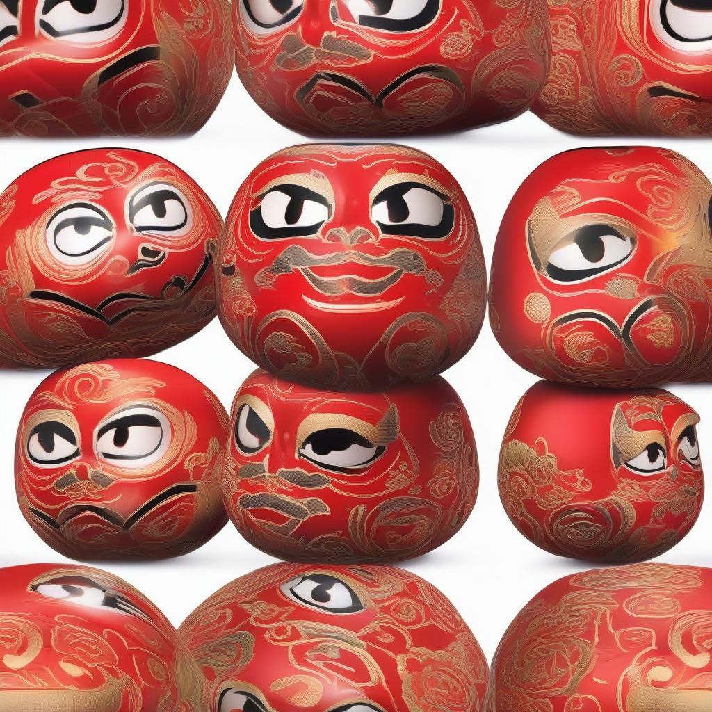 Daruma - Búp bê may mắn của Nhật Bản