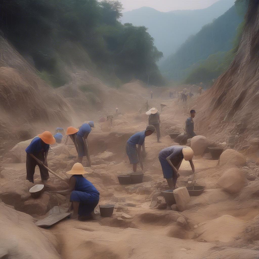 Tiềm năng khai thác đá quý ở Lào