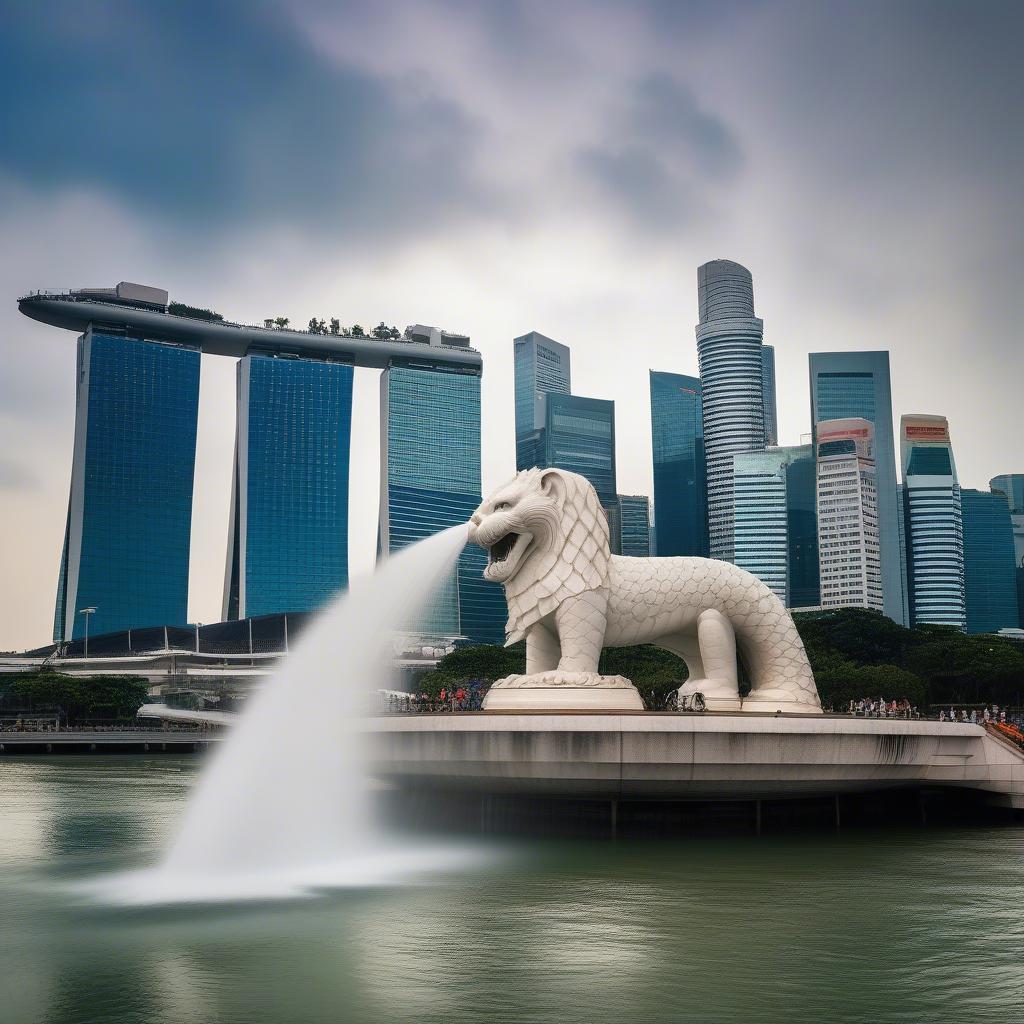 Công Viên Merlion Singapore