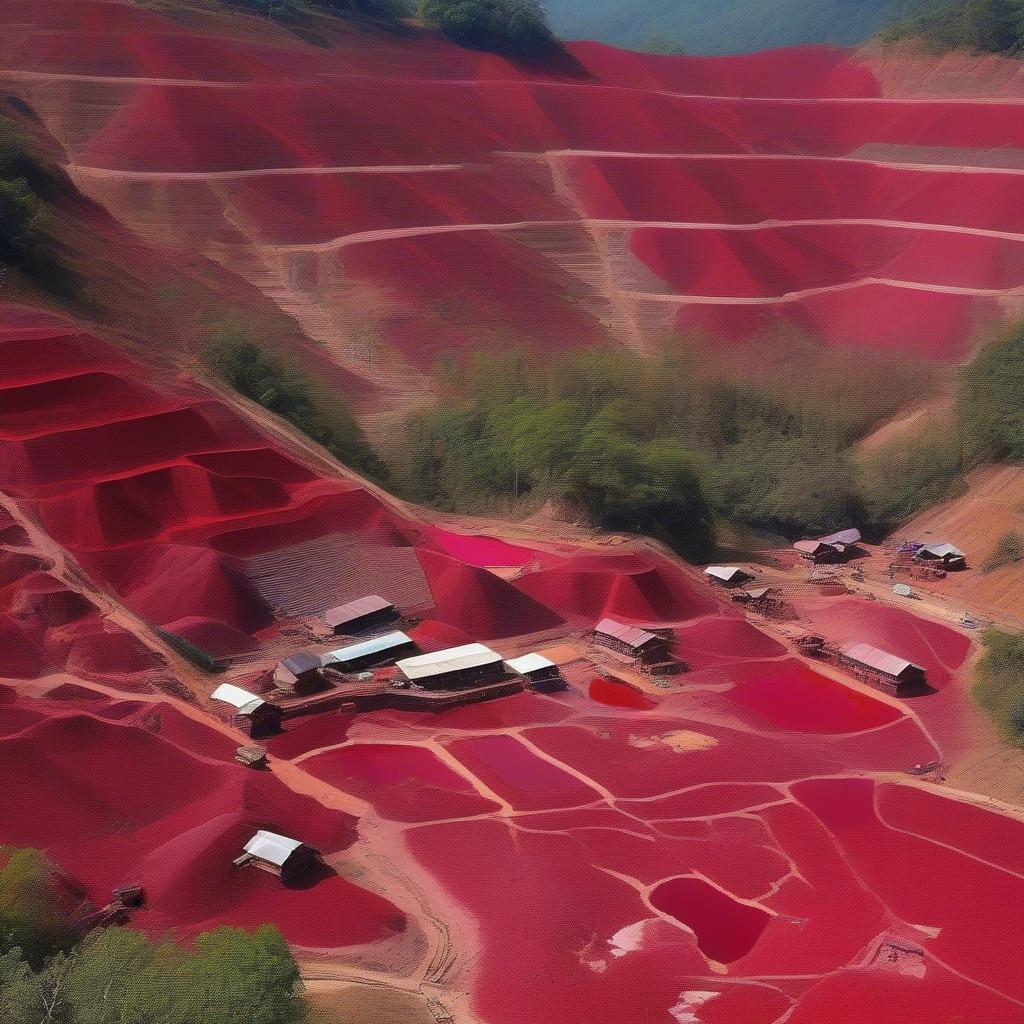 Mỏ ruby Mogok ở Myanmar