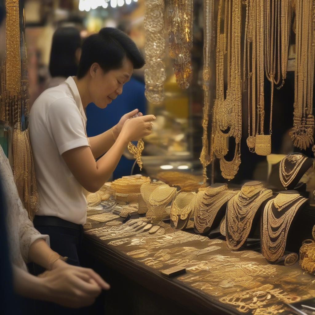 Mua sắm vàng bạc đá quý Ben Thanh