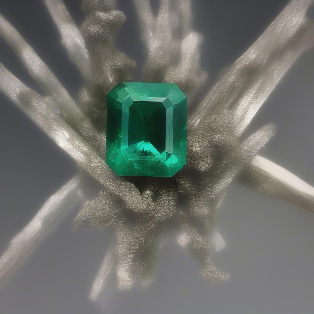 Hình ảnh ngọc lục bảo emerald quý hiếm