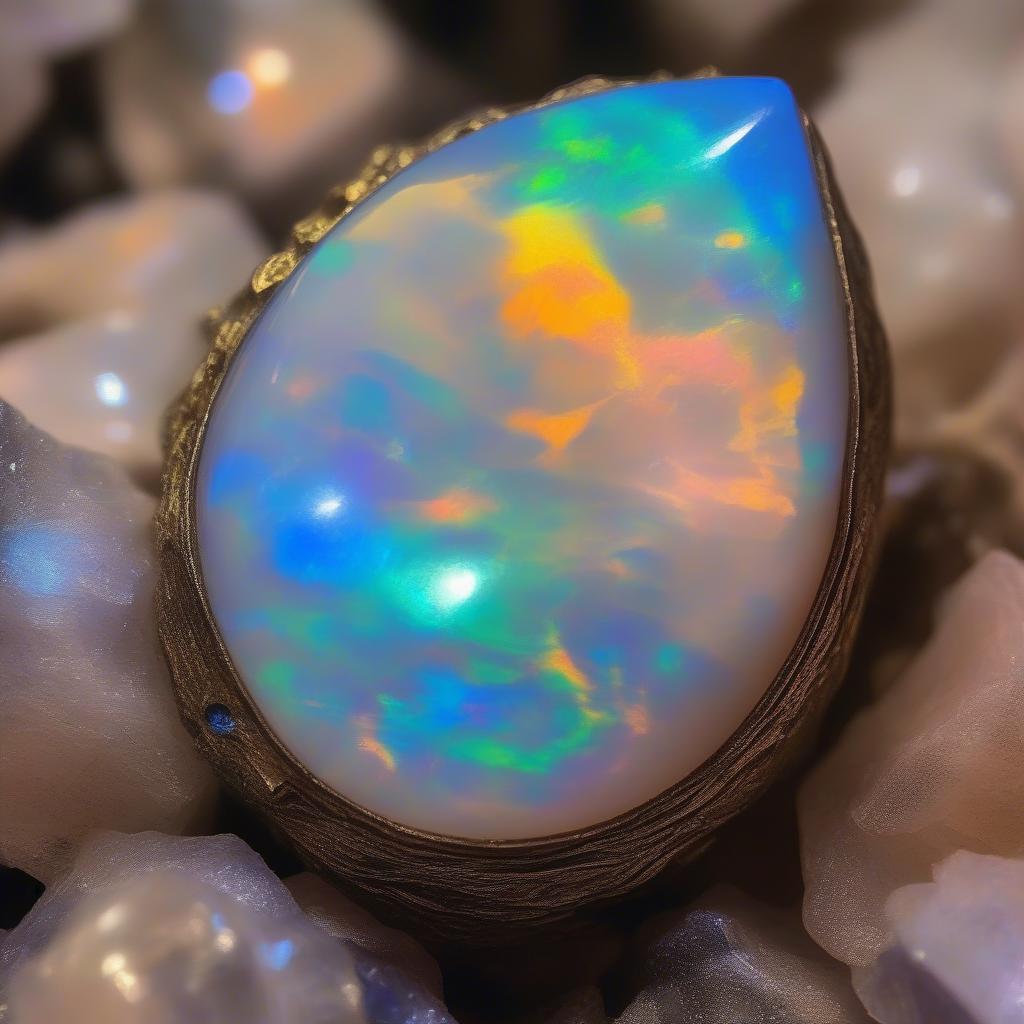 Ý nghĩa phong thủy của Opal châu Úc