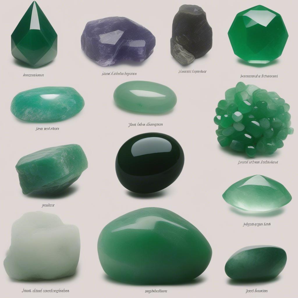Phân biệt ngọc và đá quý