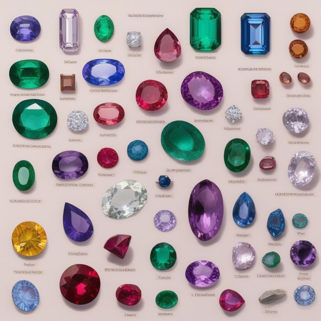 Phân Loại Đá Quý Gems