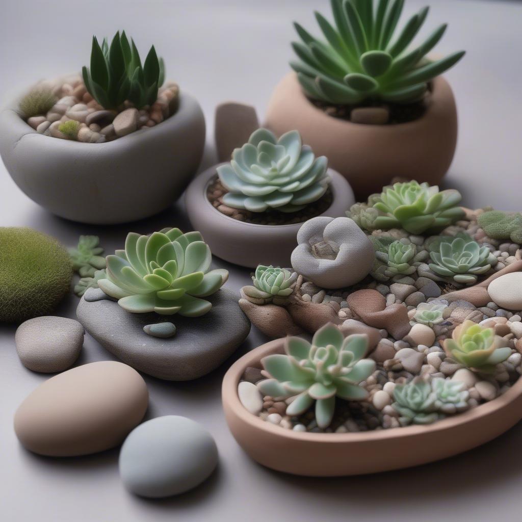 Sen đá Lithops trong nhà