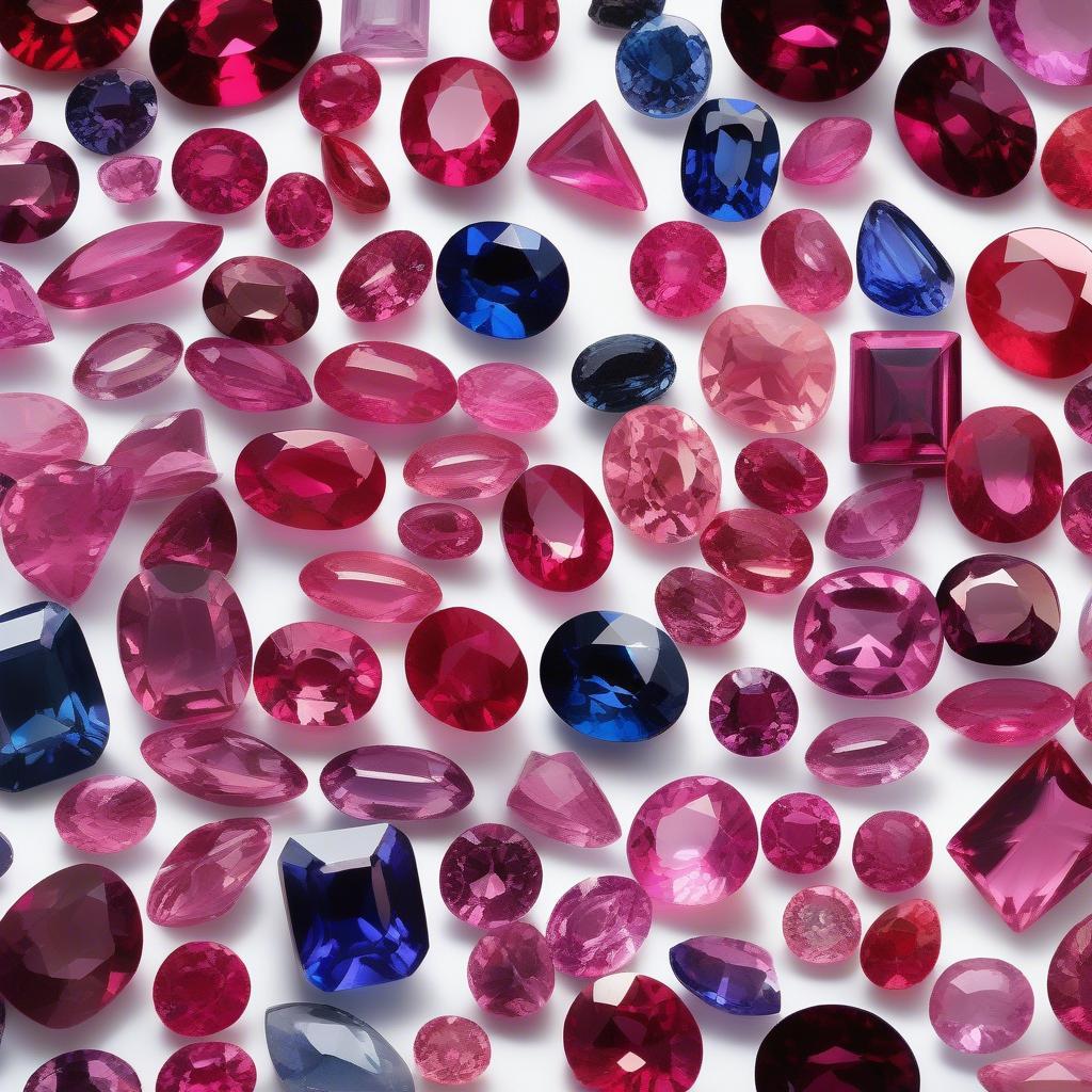 Spinel Lào Đa Sắc Màu