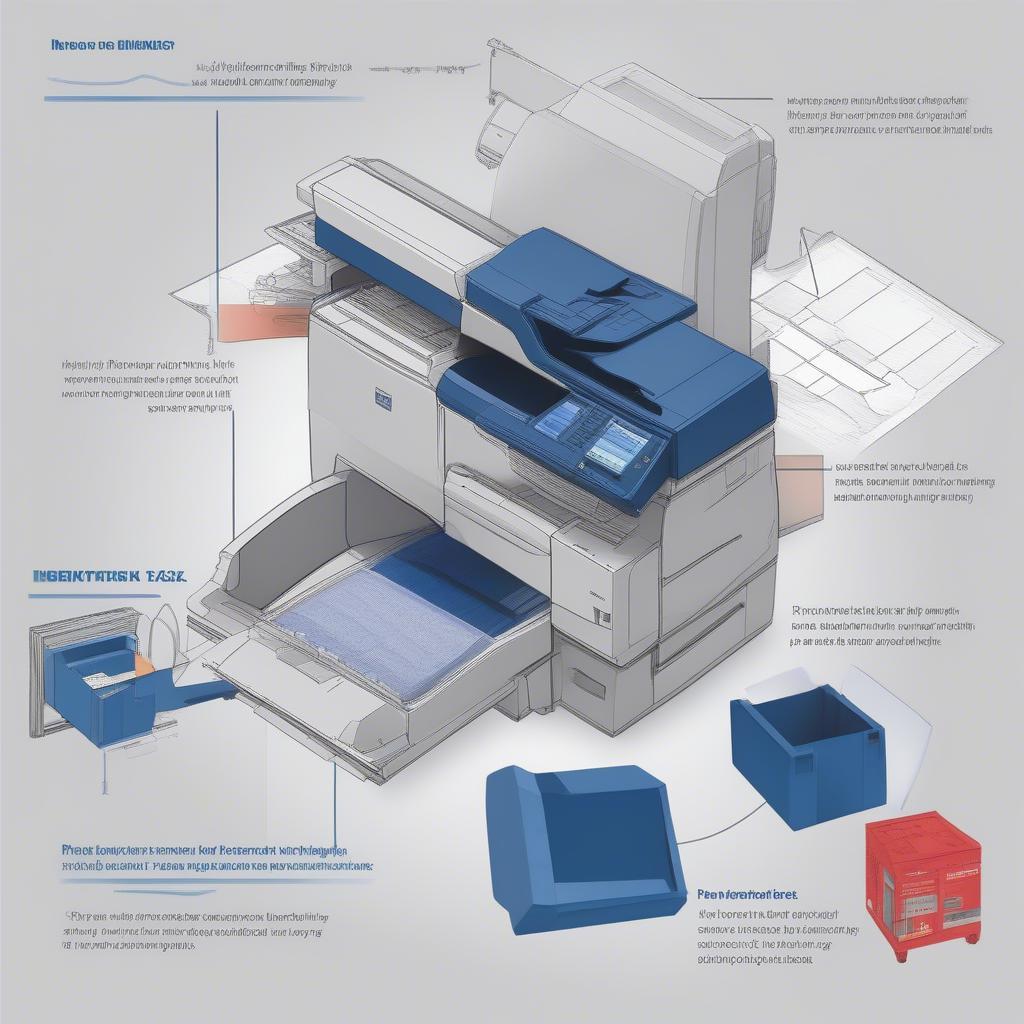 Sử dụng vật tư linh kiện Xerox 570 chính hãng