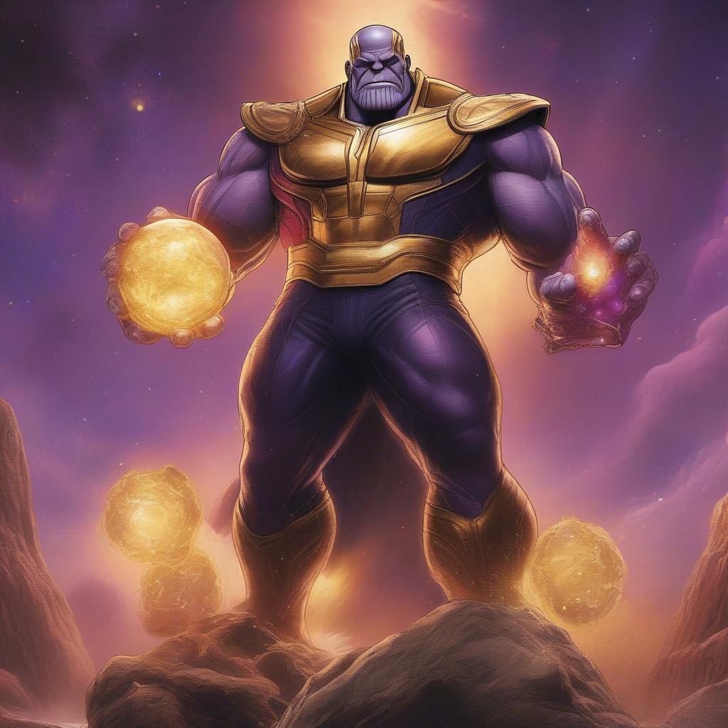 Thanos và Đá Quý: Mất Cân Bằng Năng Lượng