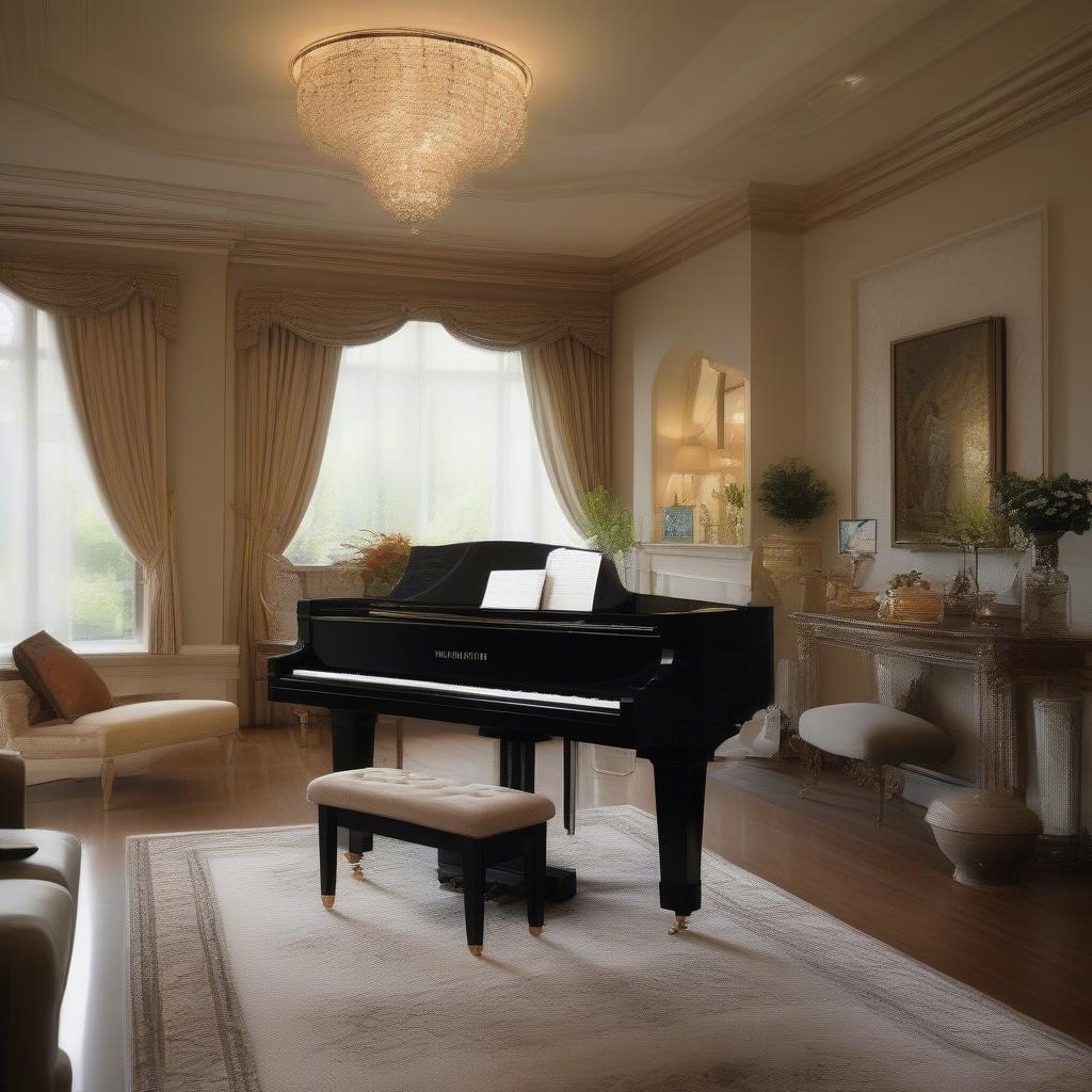 Vị Trí Đặt Piano Đá Quý