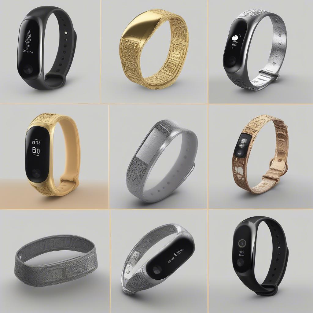 Chọn dây đeo kim loại Mi Band 2 hợp phong thủy