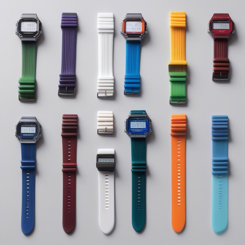 Chọn màu sắc dây nhựa đồng hồ Casio theo ngũ hành