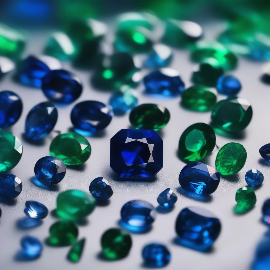 Đá quý Sapphire và Emerald