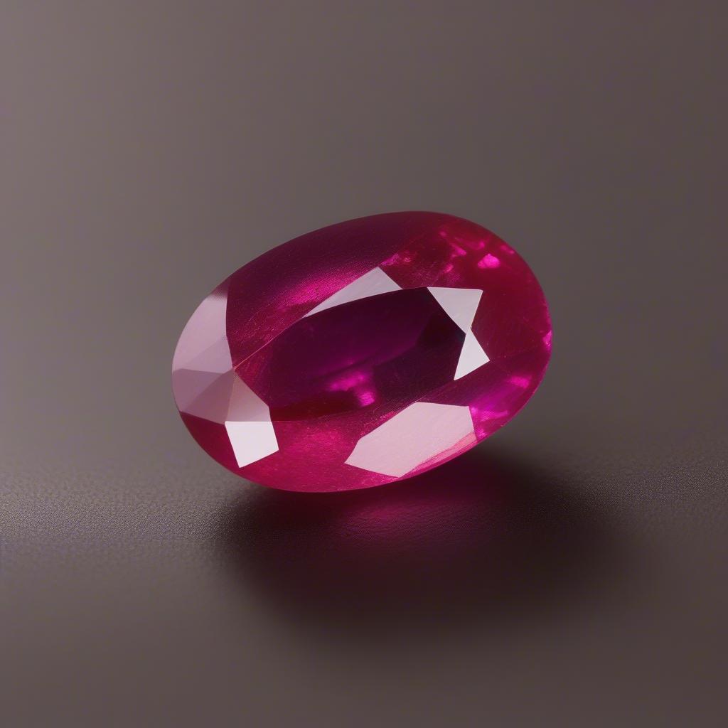 Ruby Việt Nam sắc đỏ huyền bí